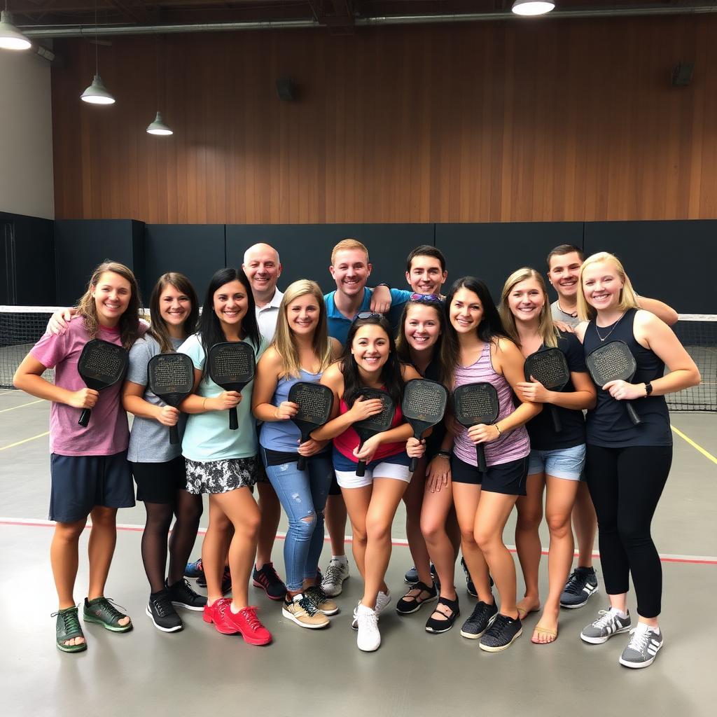 Squad goals at Pickleball Heaven 💪